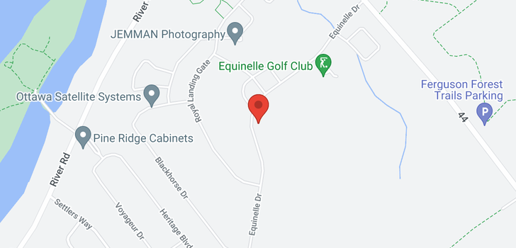 map of 114 EQUINELLE DRIVE